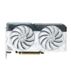 Asus DUAL RTX4060 OC White Front View