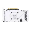 Asus DUAL RTX4060 OC White Backplate View