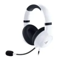 Razer Kaira for Xbox White Wired Angled View