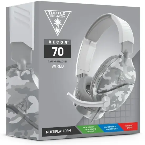 Turtle Beach Recon 70 Arctic Camo Box View