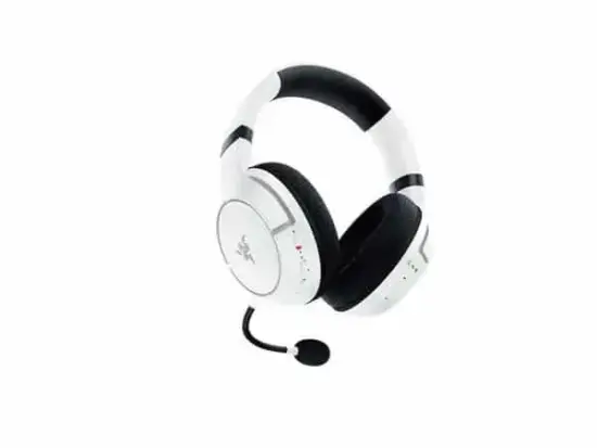 Razer Kaira HyperSpeed White Back View