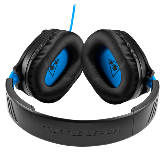 Turtle Beach Recon 70 Black & Blue Flat View