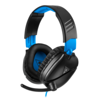 Turtle Beach Recon 70 Black & Blue Angled View