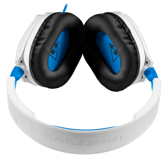 Turtle Beach Recon 70 White & Blue Flat View