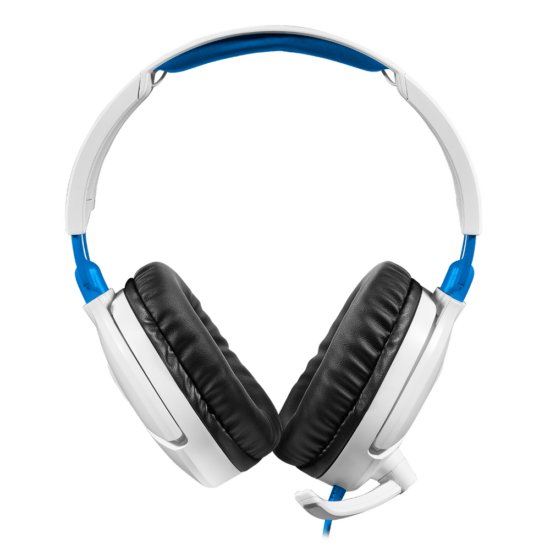 Turtle Beach Recon 70 White & Blue Front View