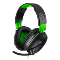 Turtle Beach Recon 70 Black & Green Angled View