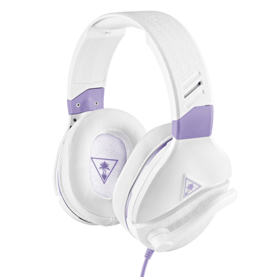 Turtle Beach Recon Spark Purple White Angled View