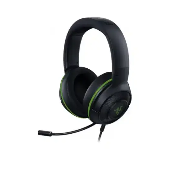 Razer Kraken X Xbox Green Front View