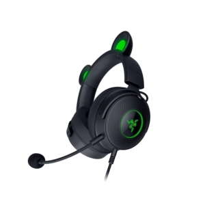 Razer Kraken Kitty V2 Pro Black Angled View