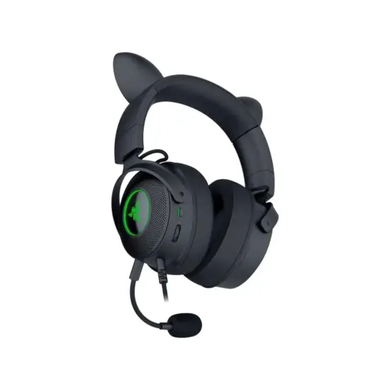 Razer Kraken Kitty V2 Pro Black Back View