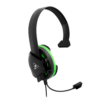 Turtle Beach Recon Chat Black & Green Angled Front View