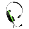 Turtle Beach Recon Chat Black & Green Angled Front View