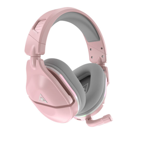 Turtle Beach Stealth 600 Gen 2 MAX Pink Front Angled View