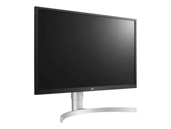 LG 27UL550P-W Angled Front View