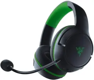 Razer Kaira HyperSpeed Black Front Angled View