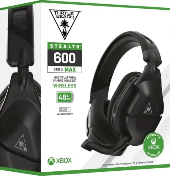 Turtle Beach Stealth 600 Gen 2 MAX Black Box View