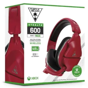 Turtle Beach Stealth 600 Gen 2 MAX Midnight Red Box View