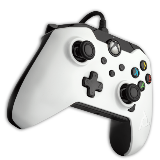 PDP Wired Controller - Artic White (Xbox X|S, Xbox One, PC)