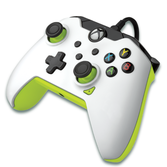 PDP Wired Controller - Electric White (Xbox X|S, Xbox One, PC)