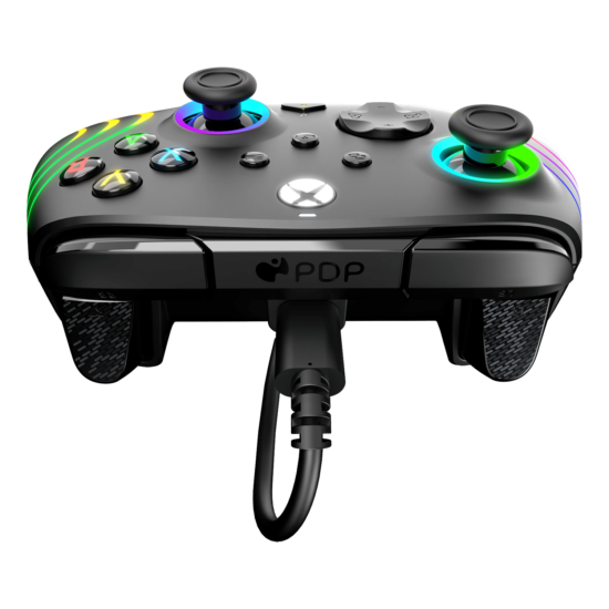 PDP AfterGlow Wave Wired Controller - Black (Xbox X|S, Xbox One, PC)