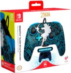 PDP Nintendo Switch Rematch Glow Wired Controller - Sheikah Shoot