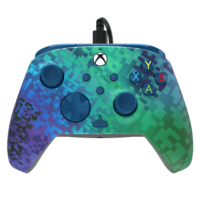 PDP Rematch Advanced Wired Controller - Glitch Green (Xbox X|S, Xbox One, PC)