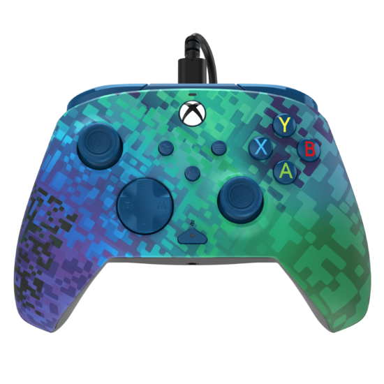 PDP Rematch Advanced Wired Controller - Glitch Green (Xbox X|S, Xbox One, PC)