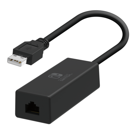 HORI Wired Internet LAN Adapter for Nintendo Switch