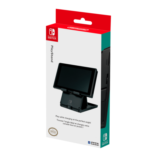 HORI Nintendo Switch PlayStand - Black