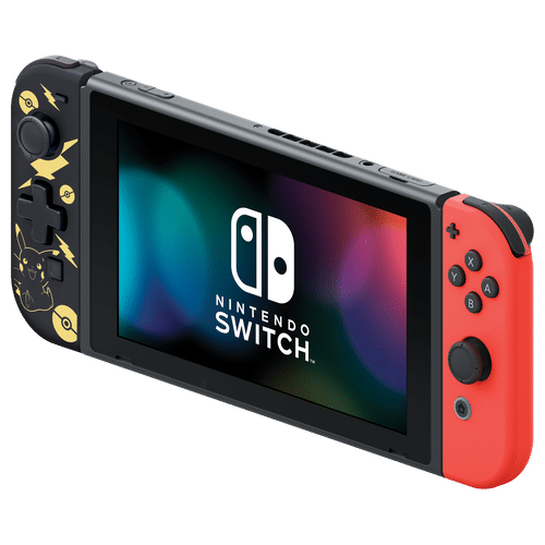 HORI D-Pad Controller (L) for Nintendo Switch - Pokémon: Pikachu Black & Gold