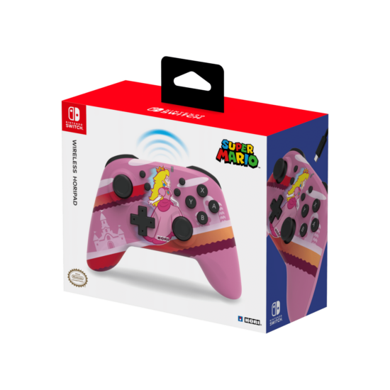 Wireless HORIPAD for Nintendo Switch - Peach