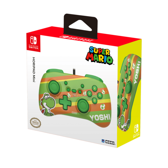 HORIPAD Mini for Nintendo Switch - Super Mario Series: Yoshi