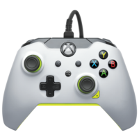 PDP Wired Controller - Electric White (Xbox X|S, Xbox One, PC)