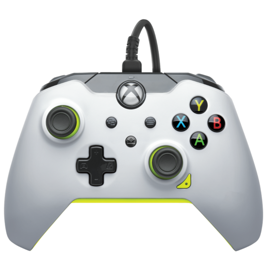 PDP Wired Controller - Electric White (Xbox X|S, Xbox One, PC)