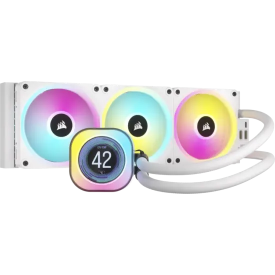 Corsair iCUE LINK H150i LCD 360mm RGB All-In-One Liquid CPU Cooler