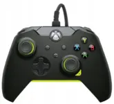 PDP Wired Controller - Electric Black (Xbox X|S, Xbox One, PC)