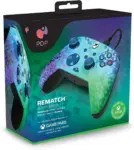 PDP Rematch Advanced Wired Controller - Glitch Green (Xbox X|S, Xbox One, PC)