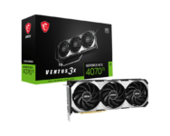 MSI NVIDIA GeForce RTX 4070 Ti VENTUS 3X E 12G OC GDDR6X Graphics Card