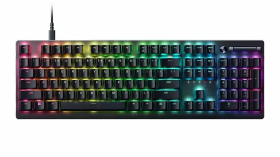 Razer DeathStalker V2 Red Linear Optical Switches RGB Gaming Keyboard