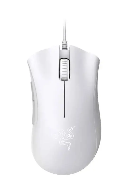 Razer DeathAdder Essential Ergonomic Gaming Mouse - White