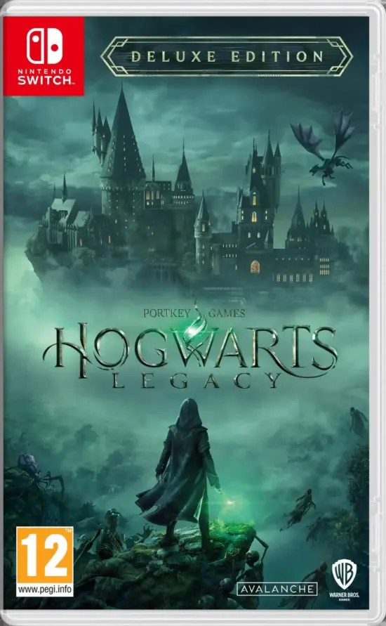 Hogwarts Legacy Deluxe Edition Box Art NSW