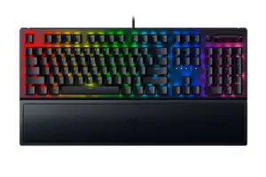 Razer BlackWidow V3 Green Mechanical Switches RGB Gaming Keyboard - Black