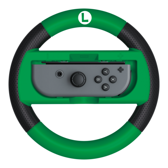 HORI Mario Kart 8 Deluxe Racing Wheel (Luigi) for Nintendo Switch