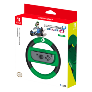 HORI Mario Kart 8 Deluxe Racing Wheel (Luigi) for Nintendo Switch