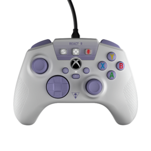 Turtle Beach REACT-R Wired Controller - White & Purple