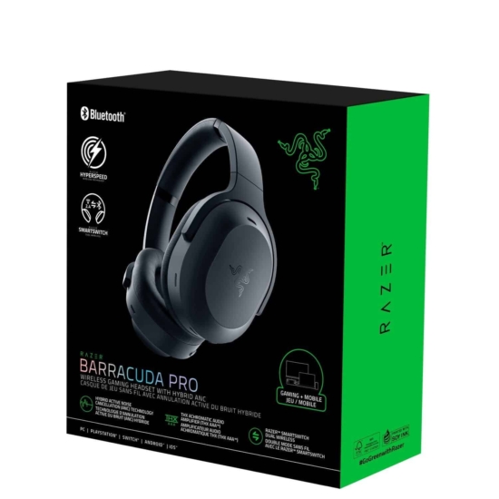 Razer Barracuda Pro Wireless Gaming Headset with Hybrid ANC