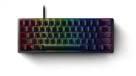 Razer Huntsman Mini - Clicky Optical Switch Purple 60% RGB Gaming Keyboard