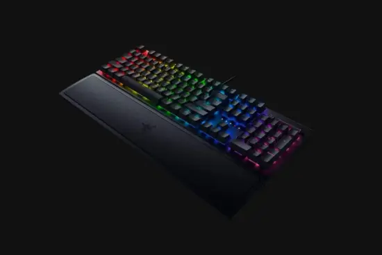 Razer BlackWidow V3 Green Mechanical Switches RGB Gaming Keyboard - Black