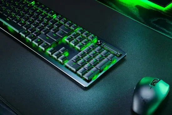 Razer DeathStalker V2 Pro Red Linear Optical Switches Wireless RGB Gaming Keyboard