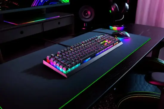 Razer BlackWidow V4 X Green Mechanical Switches RGB Gaming Keyboard